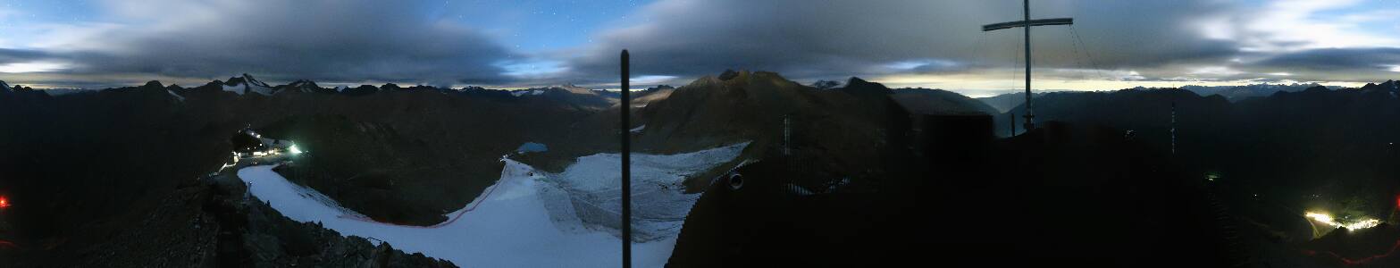 Schnals Grawand snow cam captured at 20 September 2026 at 11:49 pm GMT+2