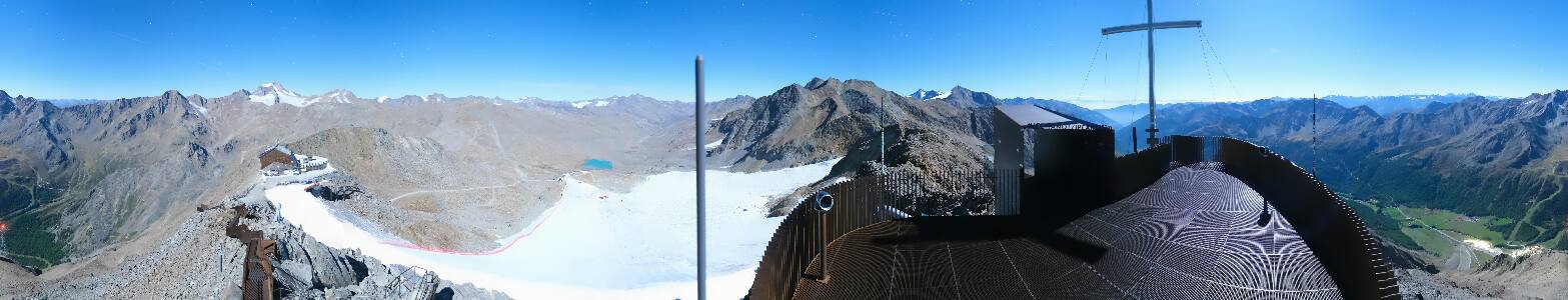 Schnals Grawand snow cam captured at 25 September 2026 at 11:56 pm GMT+2