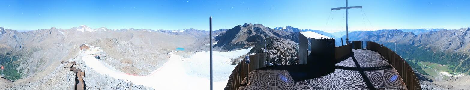 Schnals Grawand snow cam captured at 27 September 2026 at 11:55 pm GMT+2