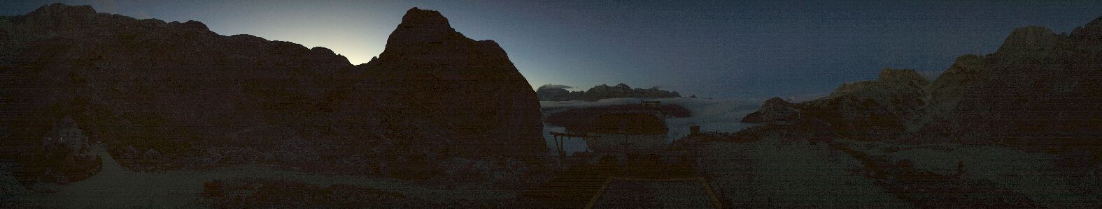 Sella Nevea Rifugio Celso Gilberti snow cam captured at 17 September 2026 at 7:41 pm GMT+2