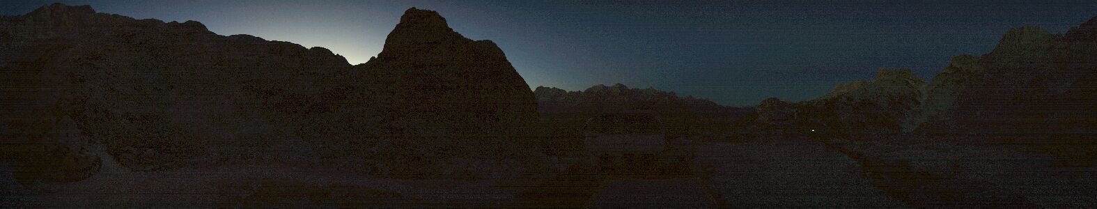 Sella Nevea Rifugio Celso Gilberti snow cam captured at 3 October 2026 at 7:08 pm GMT+2