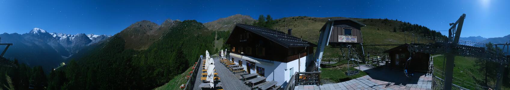 Trafoi Furkelhütte snow cam captured at 28 September 2026 at 11:52 pm GMT+2