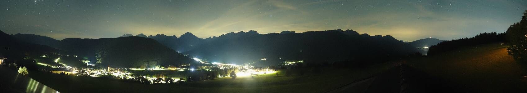 Val Casies Tesido snow cam captured at 4 October 2026 at 11:52 pm GMT+2