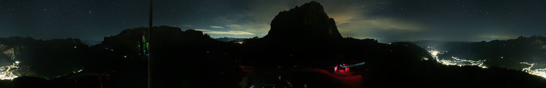 Val Gardena Ciampinoi snow cam captured at 12 September 2026 at 11:55 pm GMT+2