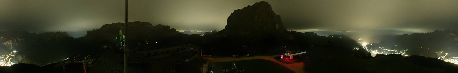 Val Gardena Ciampinoi snow cam captured at 13 September 2026 at 11:57 pm GMT+2