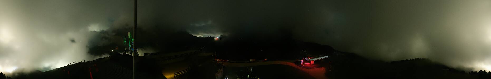 Val Gardena Ciampinoi snow cam captured at 17 September 2026 at 11:54 pm GMT+2