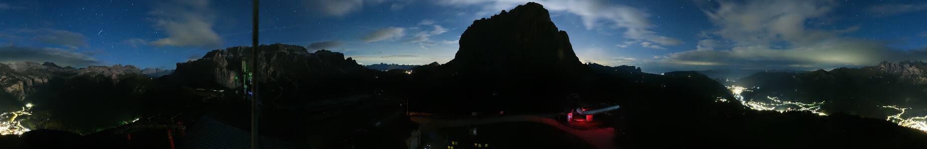 Val Gardena Ciampinoi snow cam captured at 20 September 2026 at 11:52 pm GMT+2