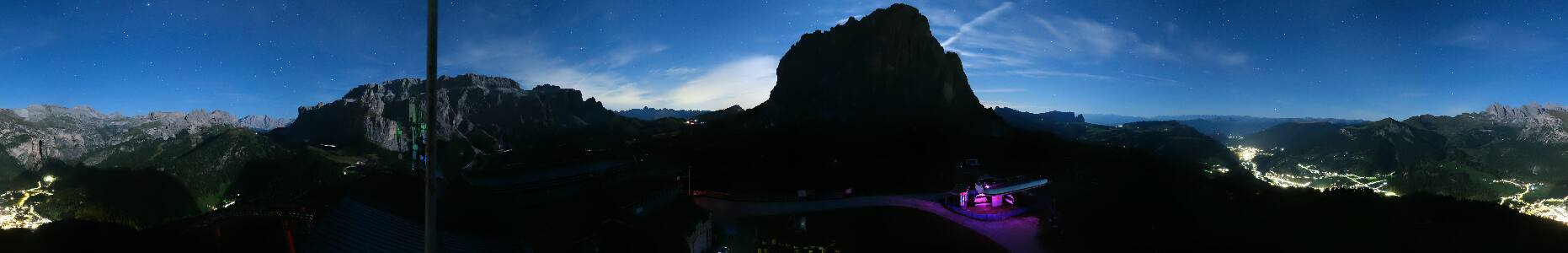Val Gardena Ciampinoi snow cam captured at 21 September 2026 at 11:55 pm GMT+2