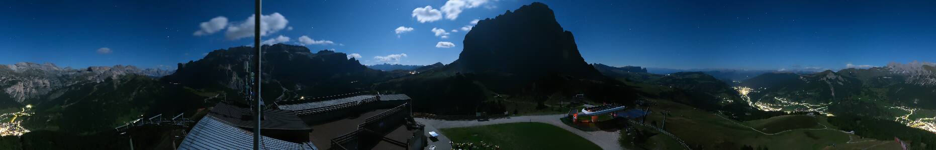Val Gardena Ciampinoi snow cam captured at 24 September 2026 at 11:57 pm GMT+2