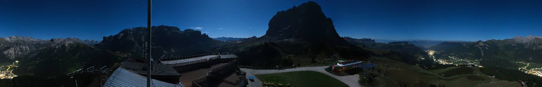 Val Gardena Ciampinoi snow cam captured at 25 September 2026 at 11:58 pm GMT+2