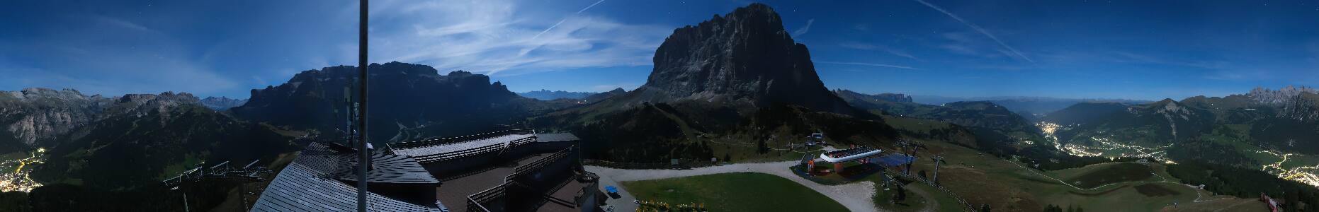 Val Gardena Ciampinoi snow cam captured at 26 September 2026 at 11:49 pm GMT+2