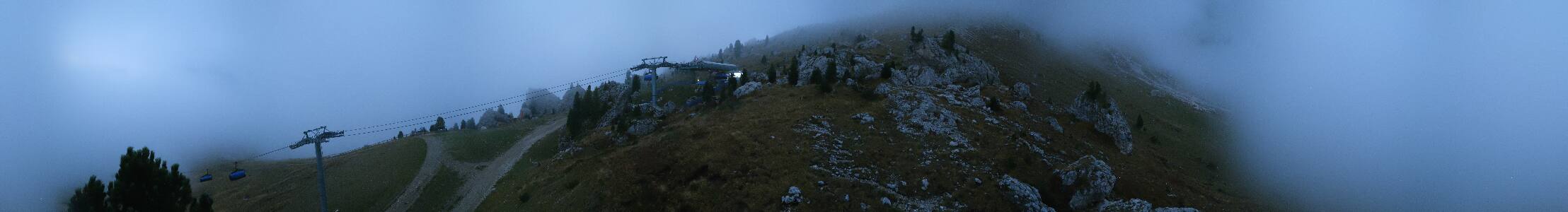 Val Gardena Citta dei Sassi snow cam captured at 29 September 2026 at 11:46 pm GMT+2