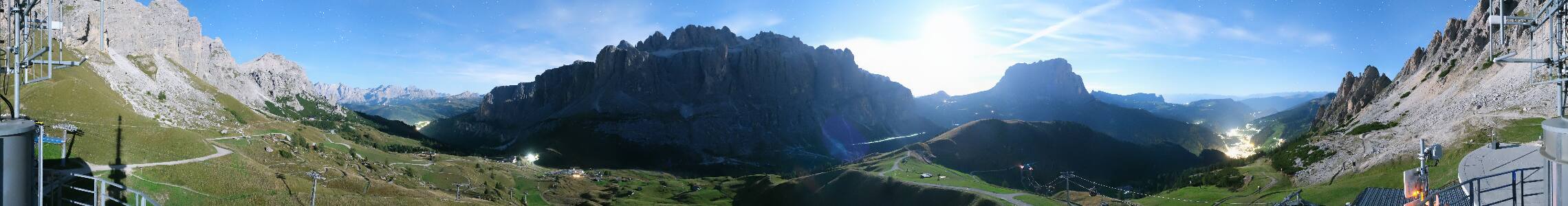 Val Gardena Dantercepies snow cam captured at 21 September 2026 at 11:55 pm GMT+2