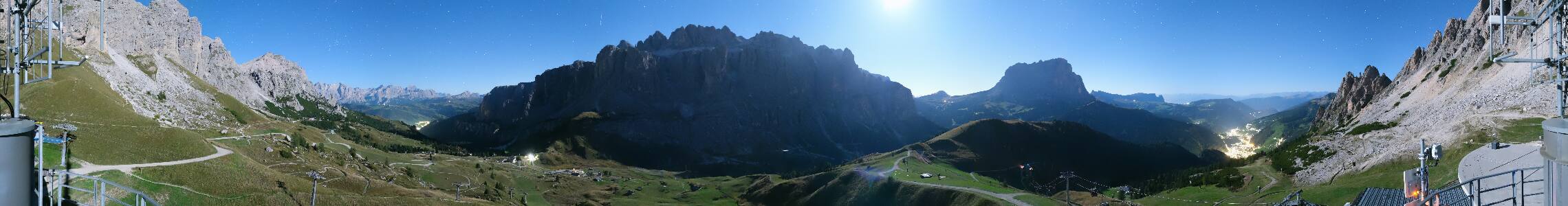 Val Gardena Dantercepies snow cam captured at 22 September 2026 at 11:50 pm GMT+2