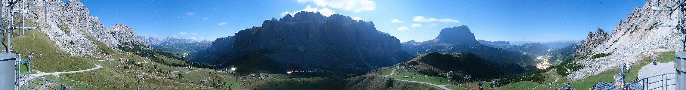 Val Gardena Dantercepies snow cam captured at 24 September 2026 at 11:57 pm GMT+2