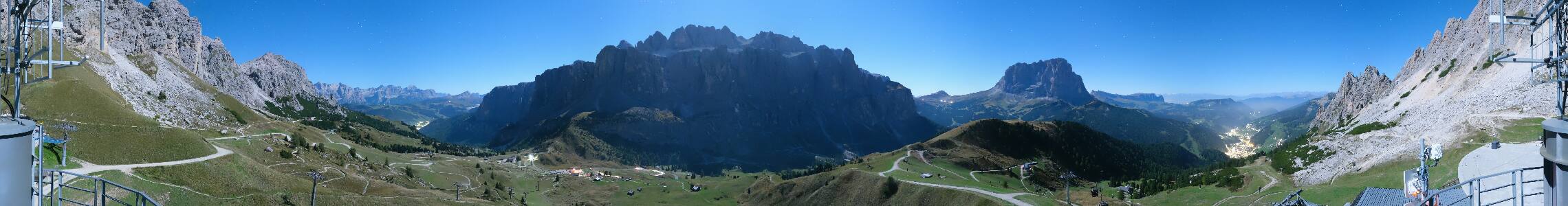 Val Gardena Dantercepies snow cam captured at 25 September 2026 at 11:58 pm GMT+2