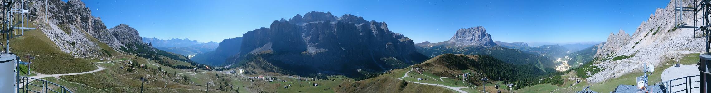 Val Gardena Dantercepies snow cam captured at 27 September 2026 at 11:49 pm GMT+2