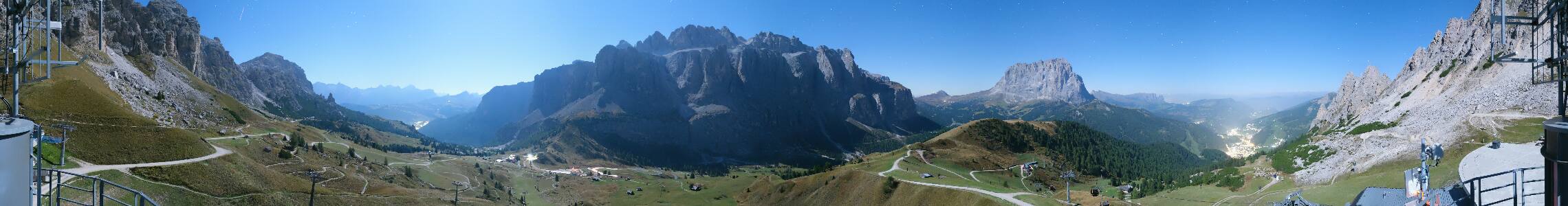Val Gardena Dantercepies snow cam captured at 28 September 2026 at 11:52 pm GMT+2