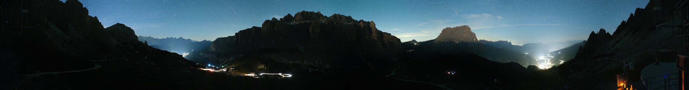 Val Gardena Dantercepies snow cam captured at 3 October 2026 at 11:56 pm GMT+2