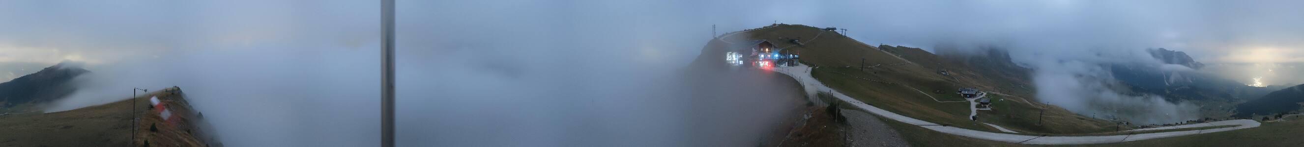 Val Gardena Seceda snow cam captured at 29 September 2026 at 11:46 pm GMT+2