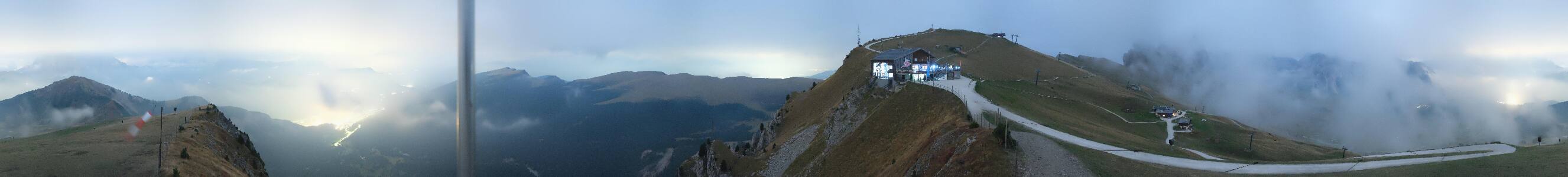 Val Gardena Seceda snow cam captured at 30 September 2026 at 11:36 pm GMT+2