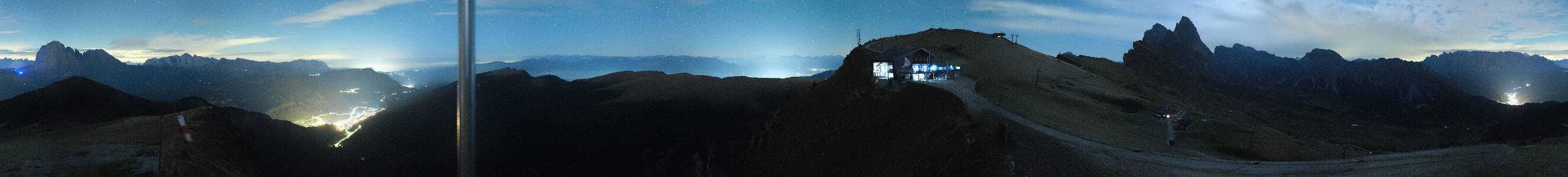 Val Gardena Seceda snow cam captured at 6 October 2026 at 4:45 am GMT+2