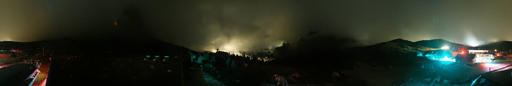 Val Gardena Sasso Levante Sasso Levante - Passo Sella (2.240 m), Val Gardena - Dolomites snow cam captured at 17 September 2026 at 11:54 pm GMT+2