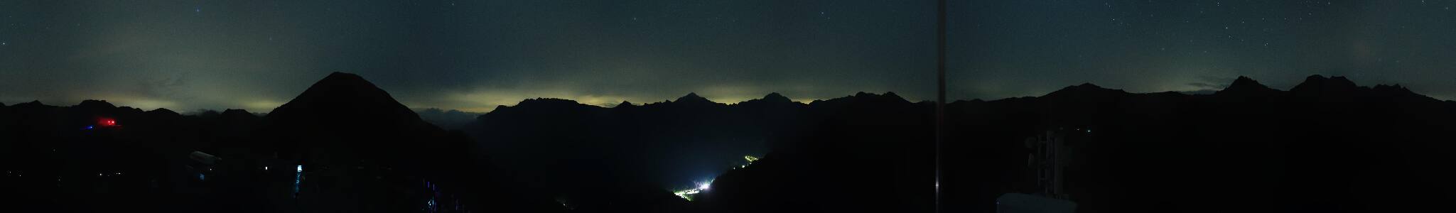 Samnaun Alp Trida Sattel snow cam captured at 4 October 2026 at 11:53 pm GMT+2