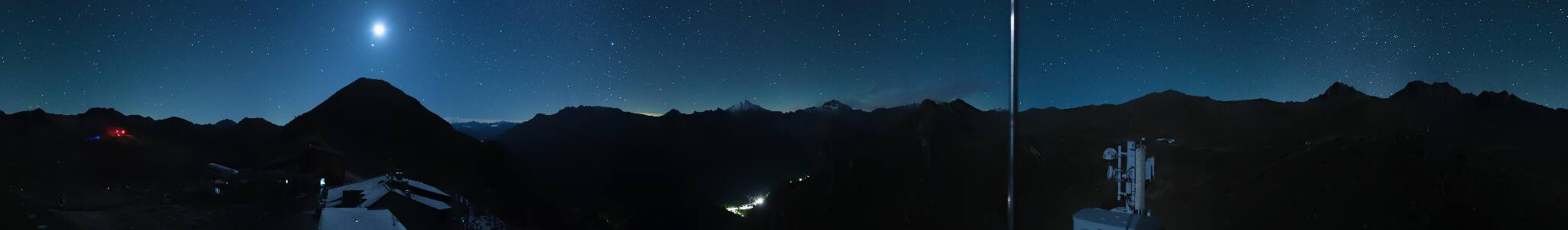 Samnaun Alp Trida Sattel snow cam captured at 6 October 2026 at 4:45 am GMT+2