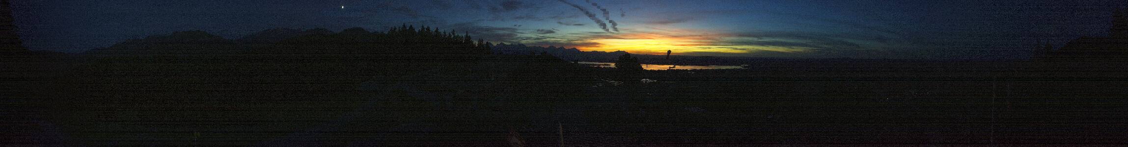 Buching Buchenbergbahn snow cam captured at 19 September 2026 at 7:53 pm GMT+2