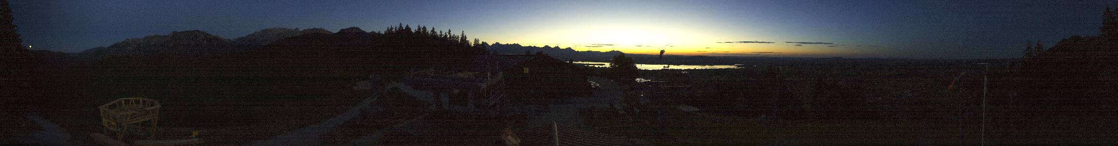 Buching Buchenbergbahn snow cam captured at 27 September 2026 at 7:33 pm GMT+2