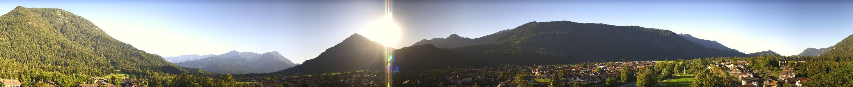 Farchant im Zugspitzland Camera 1286010 snow cam captured at 15 September 2026 at 6:14 pm GMT+2