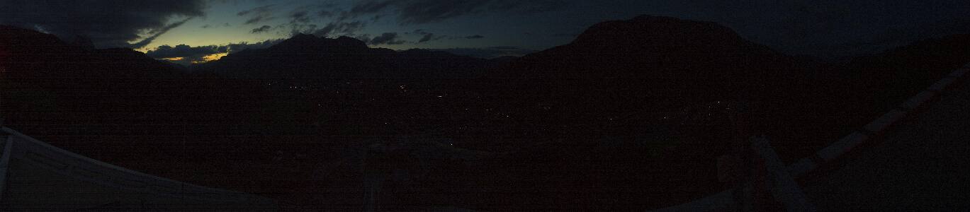 Garmisch-Partenkirchen Olympiaschanze snow cam captured at 18 September 2026 at 7:55 pm GMT+2