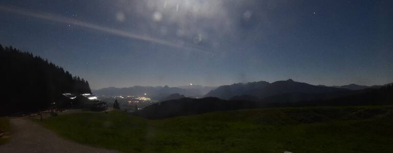 Nesselwang Alpspitzbahn Sportheim Böck snow cam captured at 28 September 2026 at 11:58 pm GMT+2