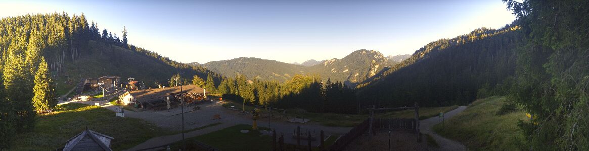 Oberammergau Kolbensattel snow cam captured at 15 September 2026 at 6:17 pm GMT+2