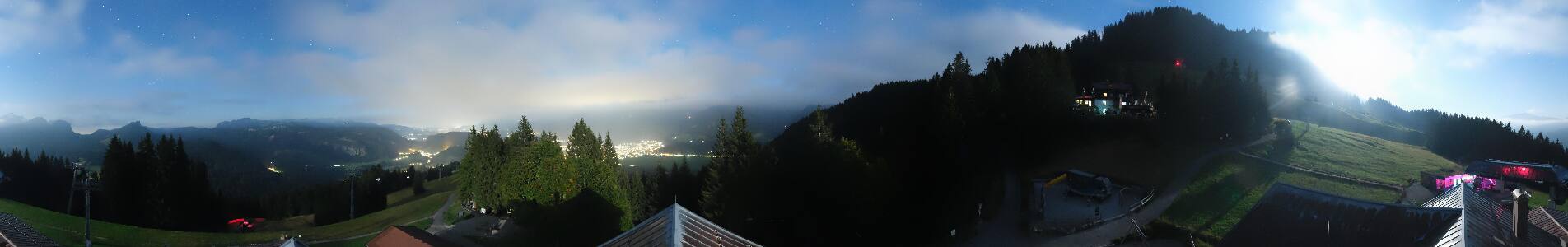 Oberstdorf Söllereck Berg snow cam captured at 21 September 2026 at 11:58 pm GMT+2