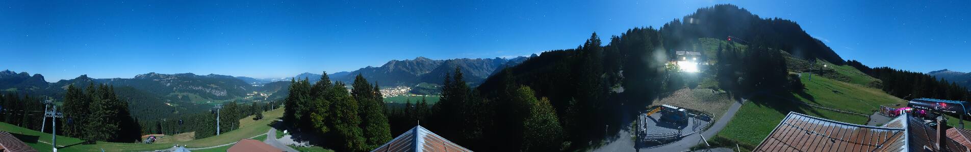 Oberstdorf Söllereck Berg snow cam captured at 25 September 2026 at 11:50 pm GMT+2