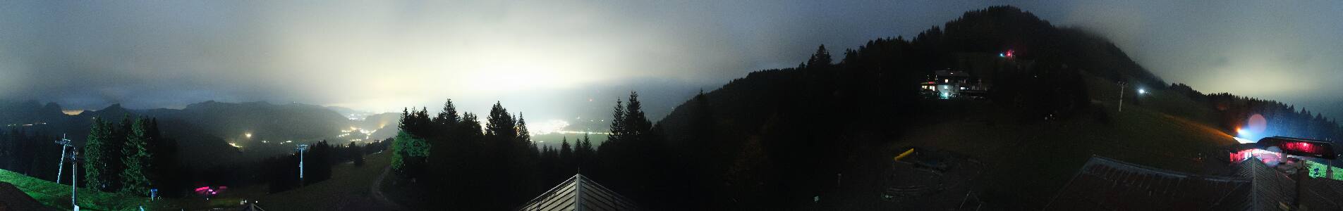 Oberstdorf Söllereck Berg snow cam captured at 1 October 2026 at 11:38 pm GMT+2