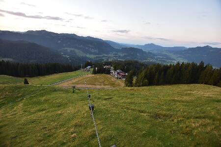 Oberstdorf Söllereck Schrattenwang snow cam captured at 12 September 2026 at 7:48 pm GMT+2