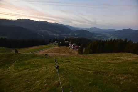 Oberstdorf Söllereck Schrattenwang snow cam captured at 19 September 2026 at 7:34 pm GMT+2