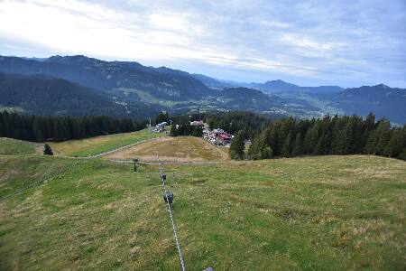 Oberstdorf Söllereck Schrattenwang snow cam captured at 20 September 2026 at 7:35 pm GMT+2
