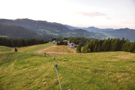 Oberstdorf Söllereck Schrattenwang snow cam captured at 23 September 2026 at 7:39 pm GMT+2