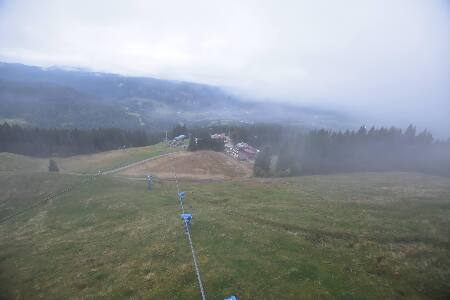 Oberstdorf Söllereck Schrattenwang snow cam captured at 2 October 2026 at 7:01 pm GMT+2