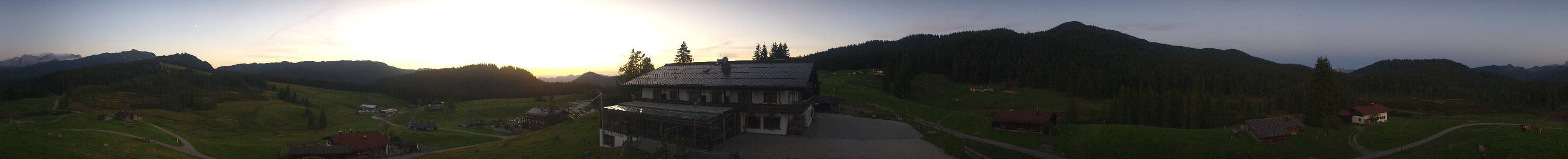 Reit im Winkl Winklmoosalm snow cam captured at 17 September 2026 at 7:29 pm GMT+2