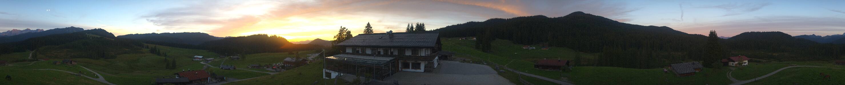 Reit im Winkl Winklmoosalm snow cam captured at 19 September 2026 at 7:25 pm GMT+2