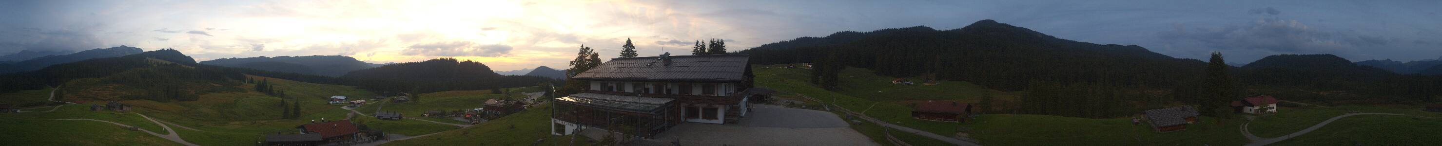 Reit im Winkl Winklmoosalm snow cam captured at 1 October 2026 at 7:07 pm GMT+2