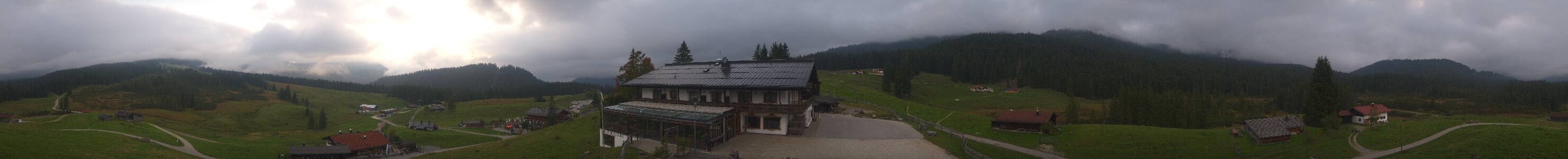 Reit im Winkl Winklmoosalm snow cam captured at 2 October 2026 at 7:16 pm GMT+2