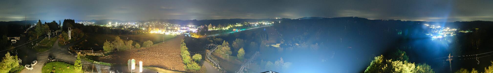 Winterberg Sprungschanze Winterberg St. Georg Schanze snow cam captured at 12 September 2026 at 11:56 pm GMT+2