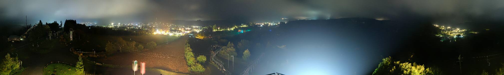 Winterberg Sprungschanze Winterberg St. Georg Schanze snow cam captured at 13 September 2026 at 11:47 pm GMT+2