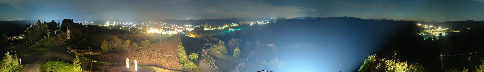 Winterberg Sprungschanze Winterberg St. Georg Schanze snow cam captured at 14 September 2026 at 11:51 pm GMT+2